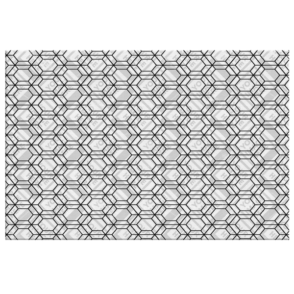 test canvas wrap - wide black hex