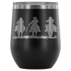 test wine tumbler - cowboys