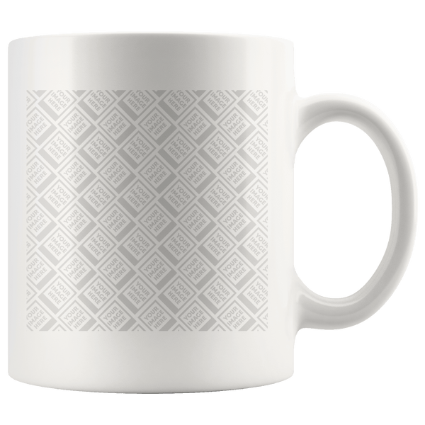 white 11 oz mug - no design 1