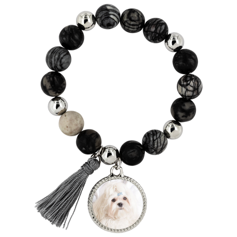WHITE DOG BRACELET - LYRIC
