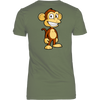 test shirt - monkey on back