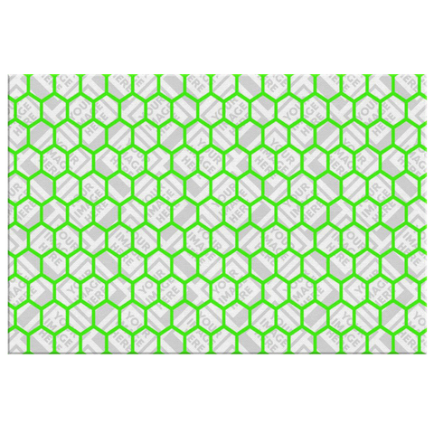 test canvas mask - green hex