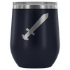 test wine tumbler - sword