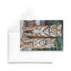 tiger vertical flat card