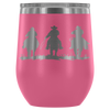 test wine tumbler - cowboys