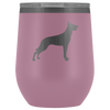 test wine tumbler - dog