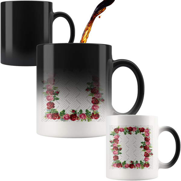 test magic mug - flower frame