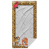 test beach towel - personailzed - portrait - lion tiger