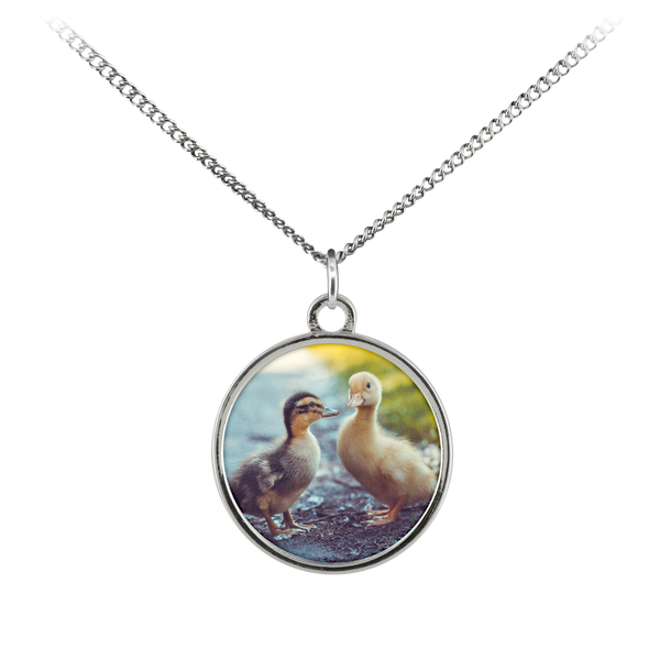 baby ducks necklace