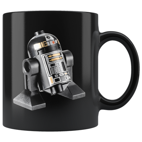 test black mug - robot dog