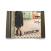 test folded card - woman