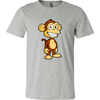 test shirt - monkey, cowboy