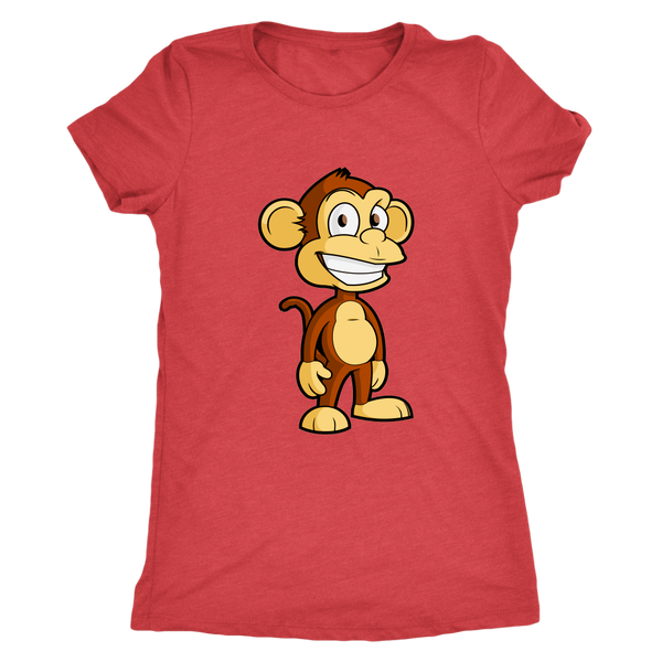 test shirt - monkey - top offset triple