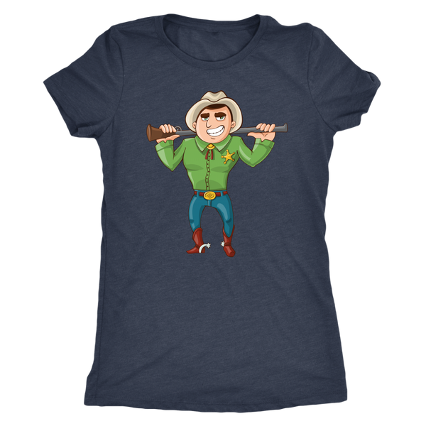 test shirt - cowboy - c