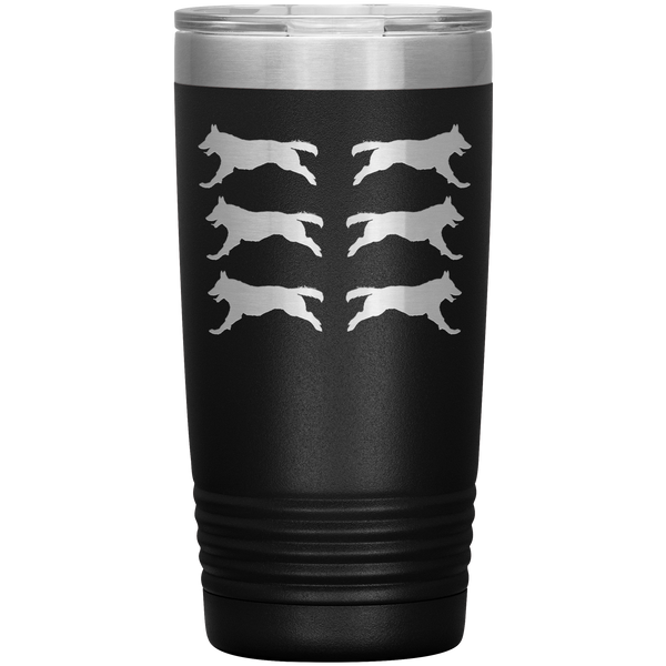 20 Ounce Vacuum Tumbler - dogs 3