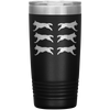 20 Ounce Vacuum Tumbler - dogs 3