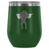 test wine tumbler - cowboy