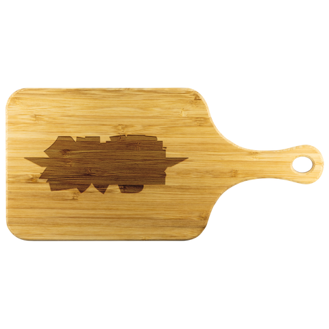 Horiz. Cutting board w/handle, Tracie
