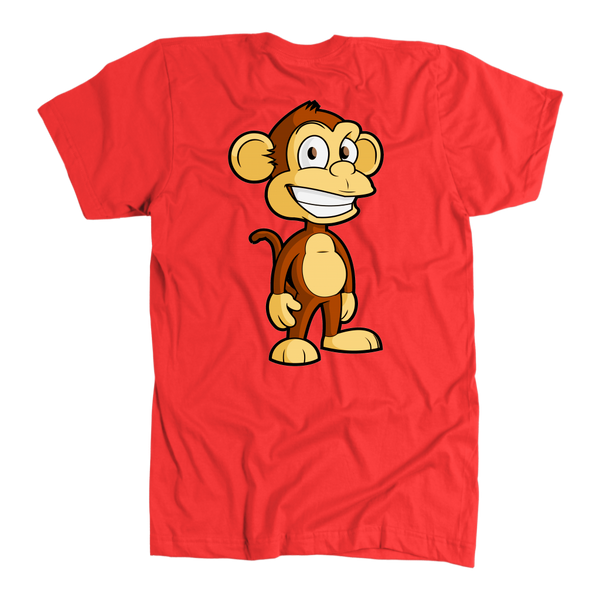 test shirt - monkey back