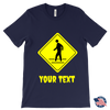 test shirt - sign - creepy text