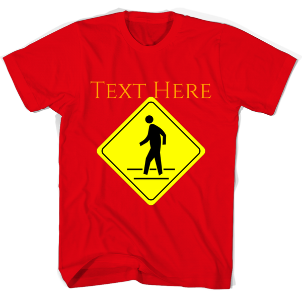 test shirt - sign personalization