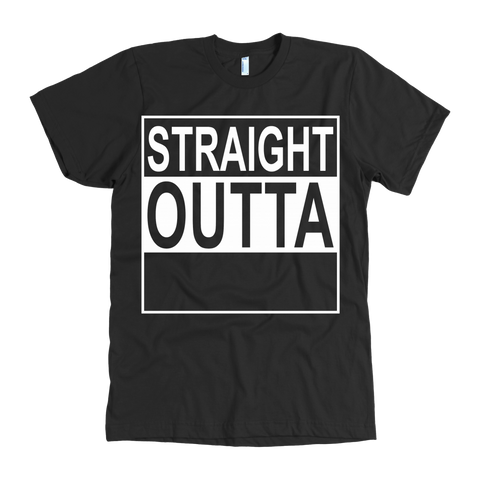 test shirt - straight outta