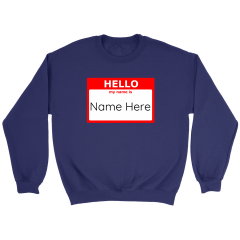 test shrit - name here