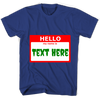 test shirt - personalization - creepy name