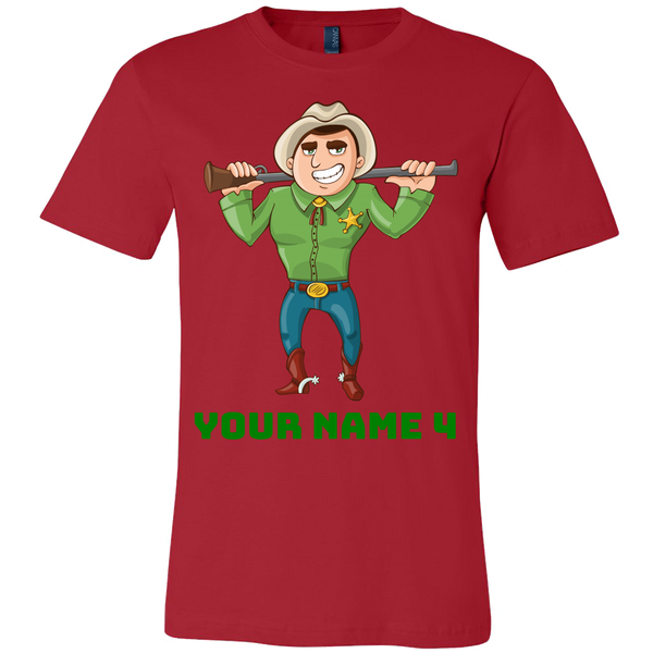 test product - cowboy - custom text