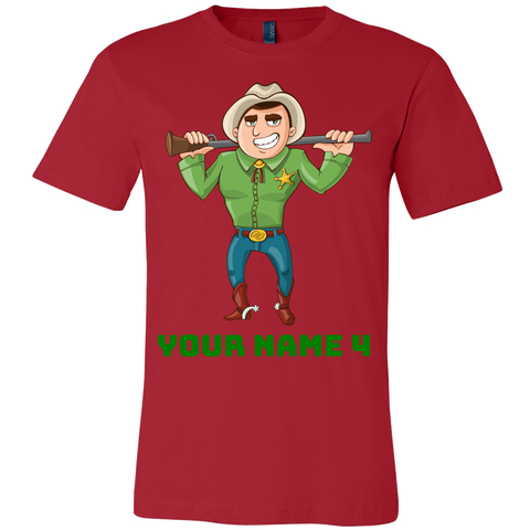 test product - cowboy - custom text