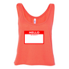 test shirt - hello my name is