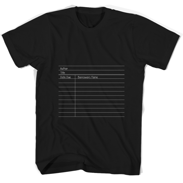 test shirt - library