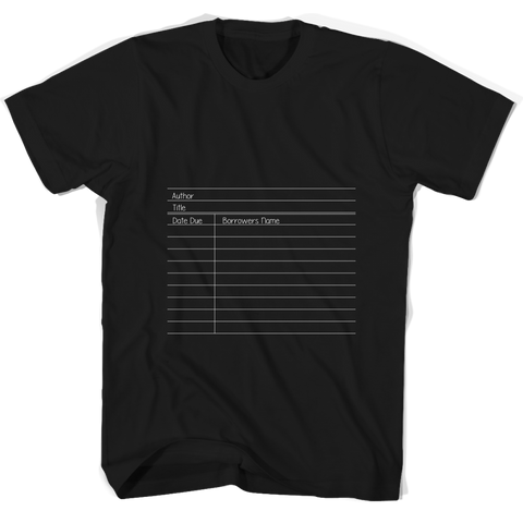 test shirt - library