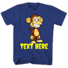 test shirt personaliztion - monkey - multiple variants