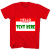test shirt - personalization - creepy name