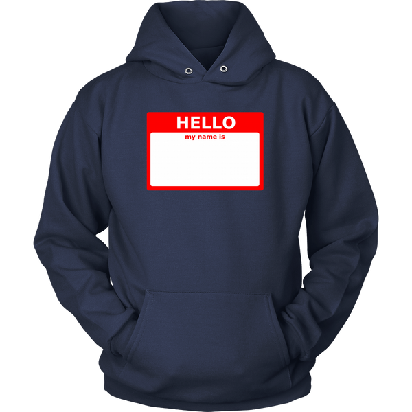 test shirt - hello my name is ...