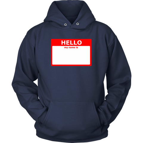 test shirt - hello my name is ...
