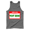 test shirt - personalization - creepy name