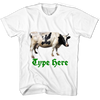 test shirt - cow
