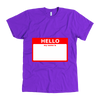 test shirt - name tag