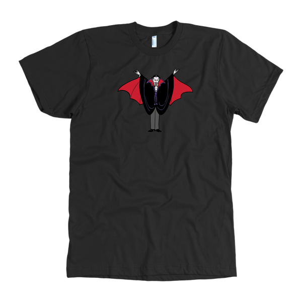 Test shirt - dracula - 3/4 print