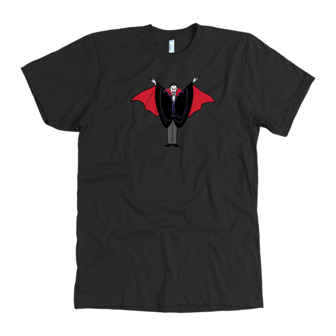 Test shirt - dracula - 3/4 print