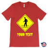 test shirt - sign - creepy text