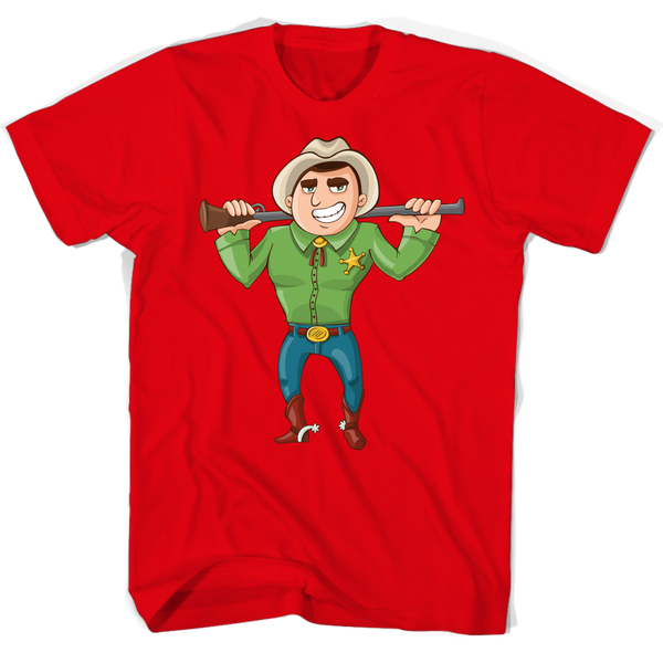 test shirt - cowboy 1