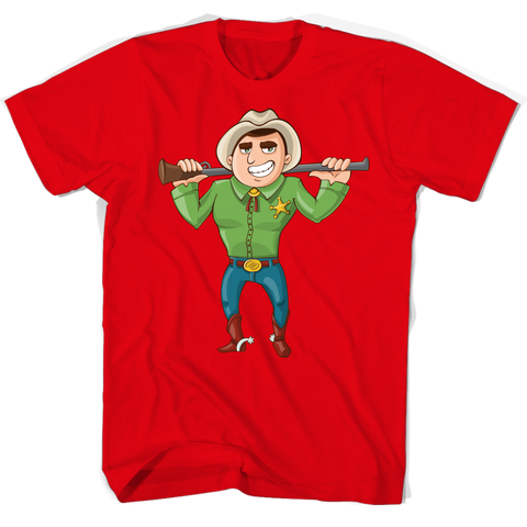 test shirt - cowboy 1