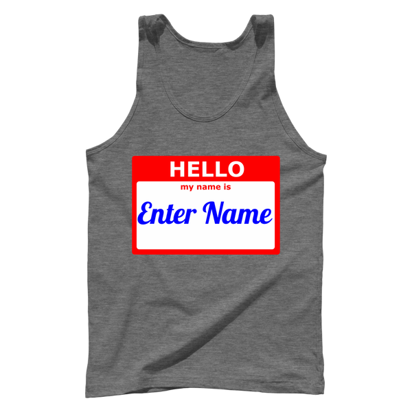 test shirt - nametag personalization