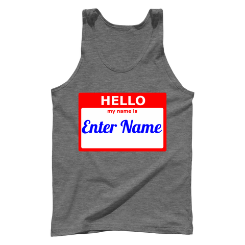 test shirt - nametag personalization