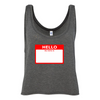 test shirt - hello my name is