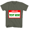 test shirt - personalization - creepy name