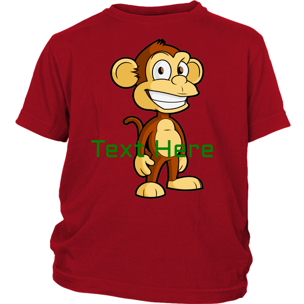 test personalization - monkey shirt